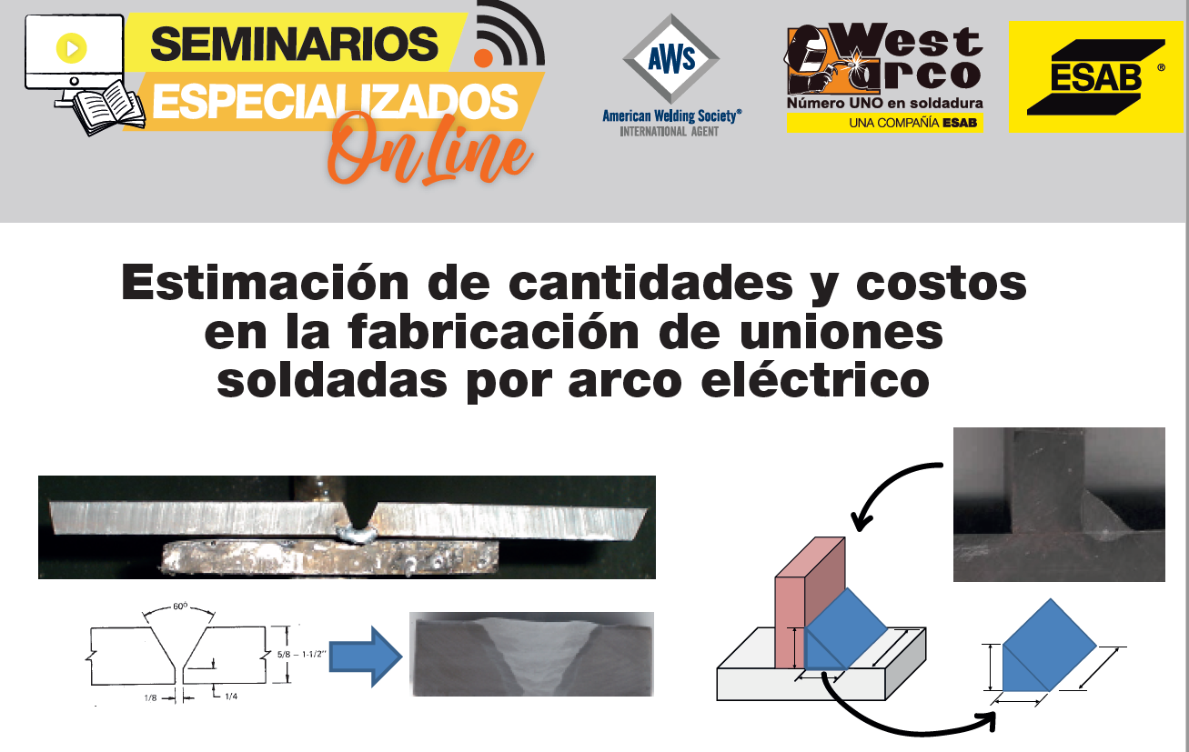 Estimación de cantidades y costos en la fabricación de uniones soldadas